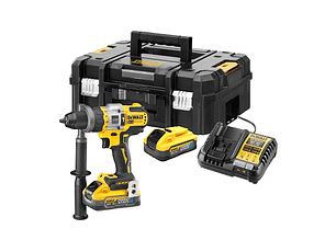 Berbequim com Percussão sem Fio XR18V XRP + 2 Baterias PowerStacK 5,0 Ah DCD999H2T DEWALT