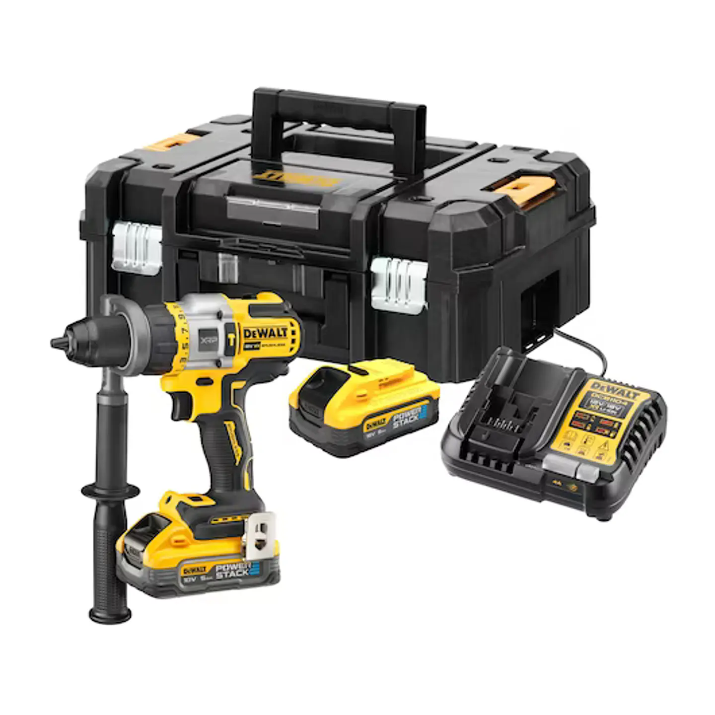 Berbequim com Percussão sem Fio XR18V XRP + 2 Baterias PowerStacK 5,0 Ah DCD999H2T DEWALT 1