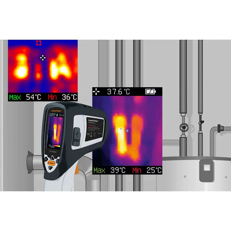 Câmara térmica ThermoVisualizer Pocket LASERLINER 3