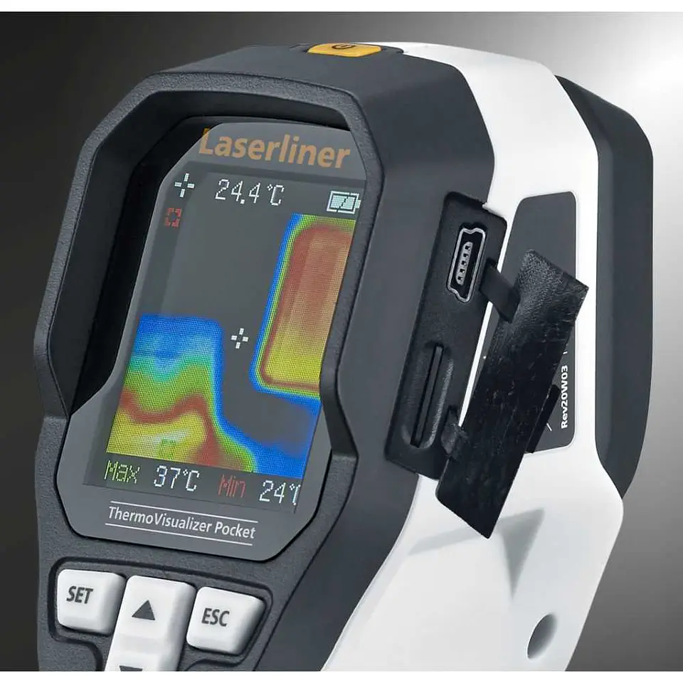 Câmara térmica ThermoVisualizer Pocket LASERLINER 6