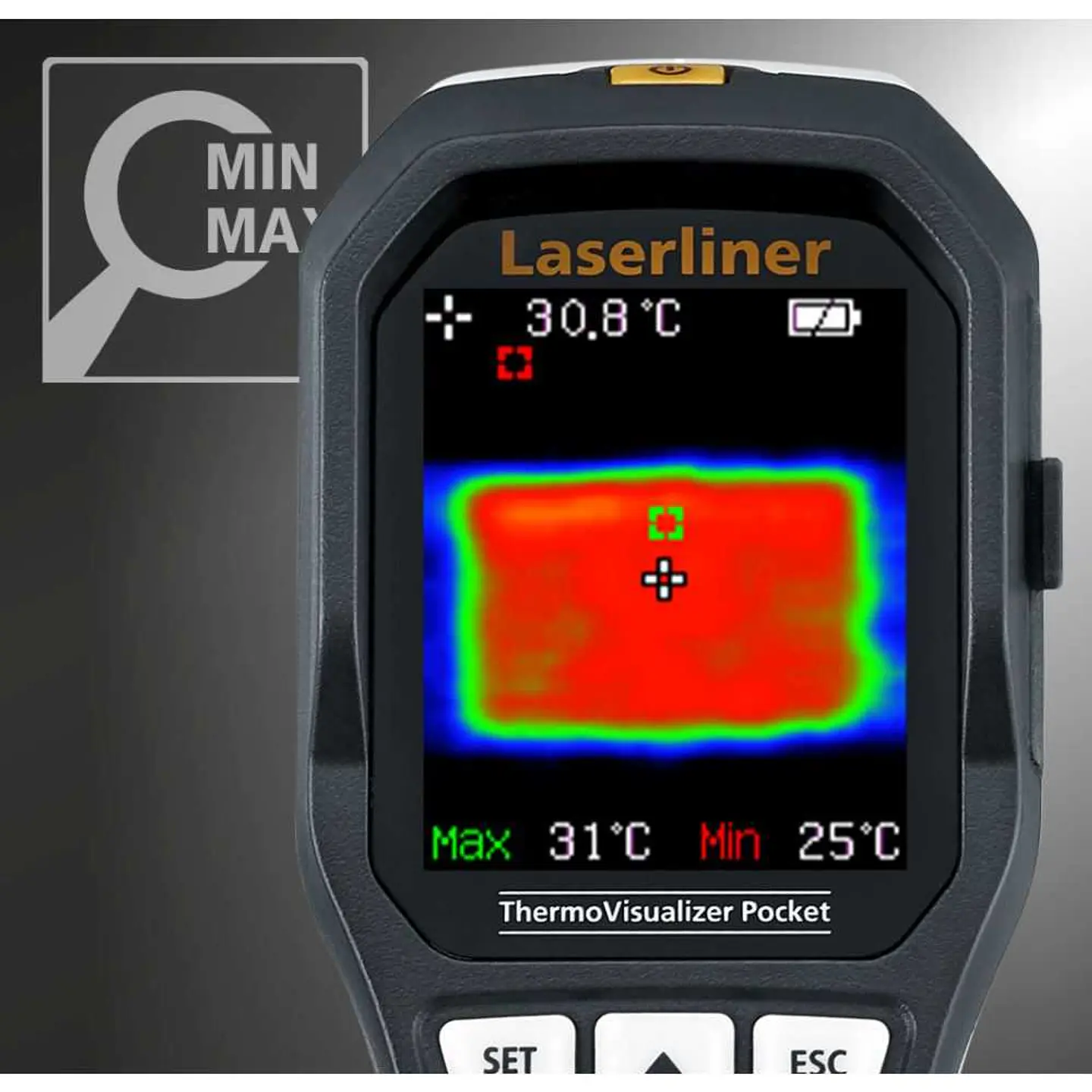 Câmara térmica ThermoVisualizer Pocket LASERLINER 7