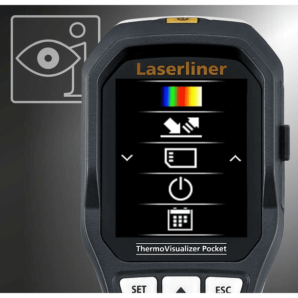 Câmara térmica ThermoVisualizer Pocket LASERLINER 8