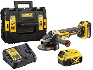 Rebarbadora sem Escovas XR18V + 2 Baterias XR18V 5,0 Ah DCG405P2 DEWALT 