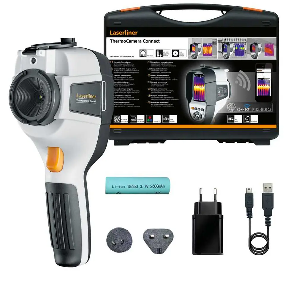 Câmara térmica ThermoCamera Connect LASERLINER 2