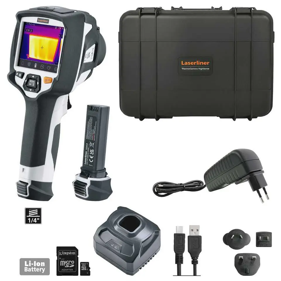 Câmara térmica ThermoCamera HighSense Pro LASERLINER 2
