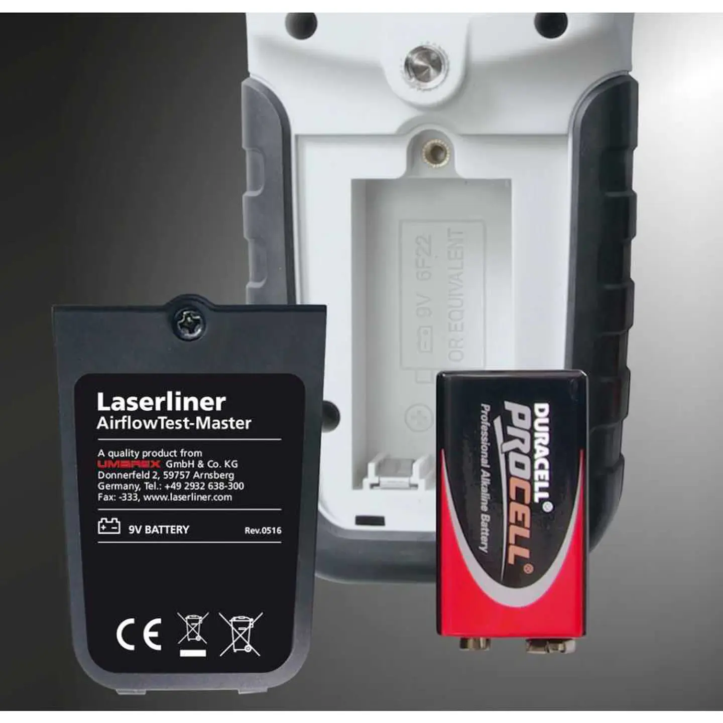 Medidor de fluxo de ar AirflowTest-Master LASERLINER 4