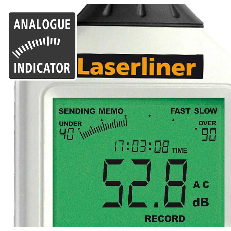 Medidor do nível sonoro SoundTest-Master LASERLINER 7