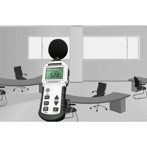 Medidor do nível sonoro SoundTest-Master LASERLINER 9