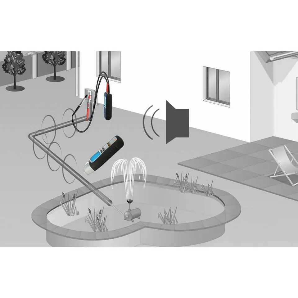 Detetor de Fios com Emissor e Recetor CableTracer Pro LASERLINER 9