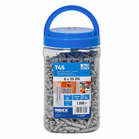 Balde Bucha universal de Nylon TN4S INDEX