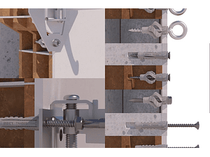 Bucha universal de Nylon TN4S (caixa) INDEX