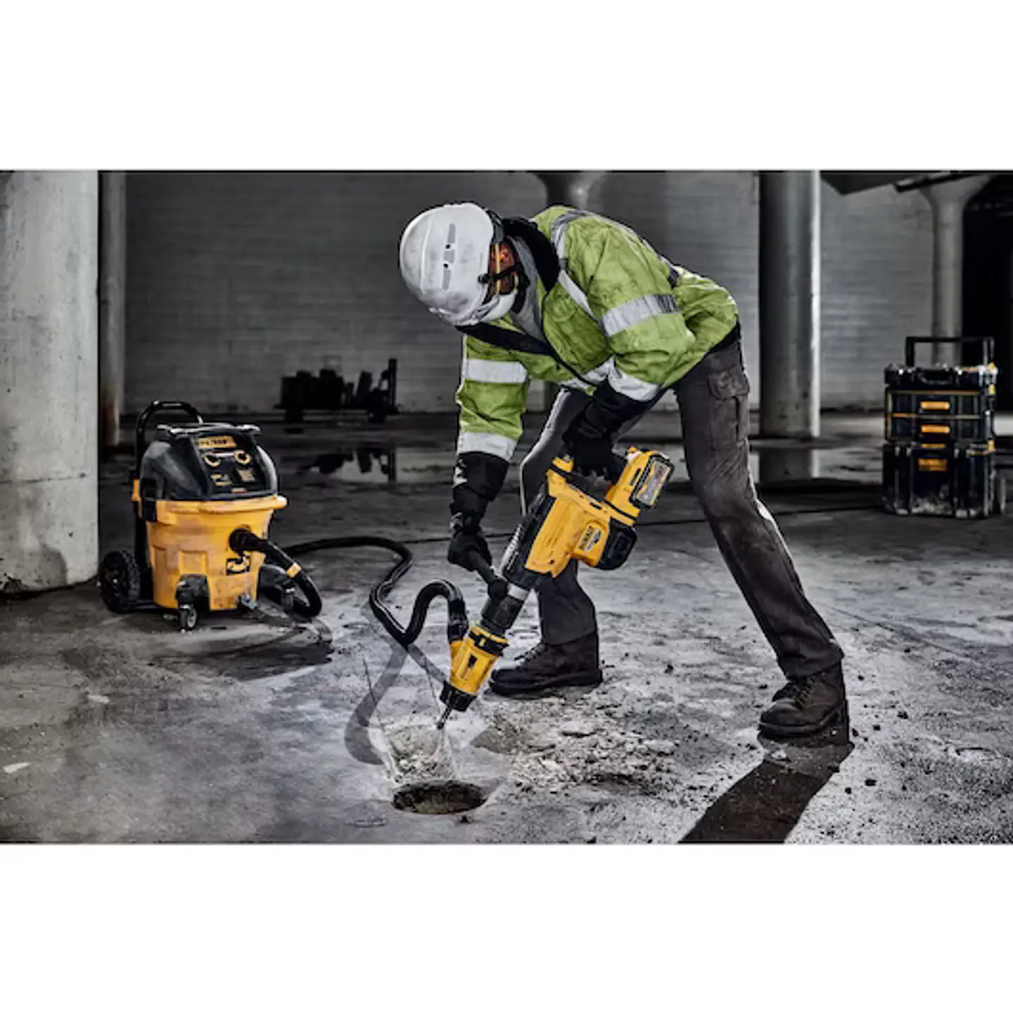 Martelo Demolidor SDS-MAX 10 Kg. XR54V FLEXVOLT DCH892X2 DEWALT  3