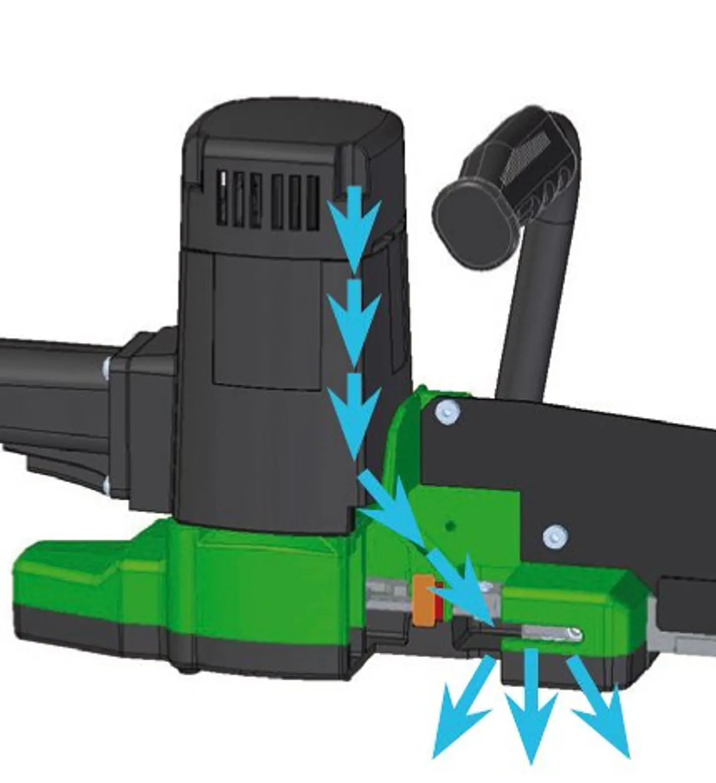 Serrote Duplo para Corte Tijolos EDB 480.1 EIBENSTOCK 2