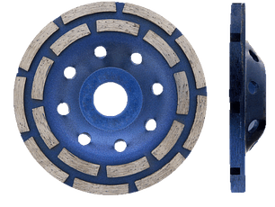 Mó Diamante Duplo Segmento Geral Obra Ø180mm MUSSOL  