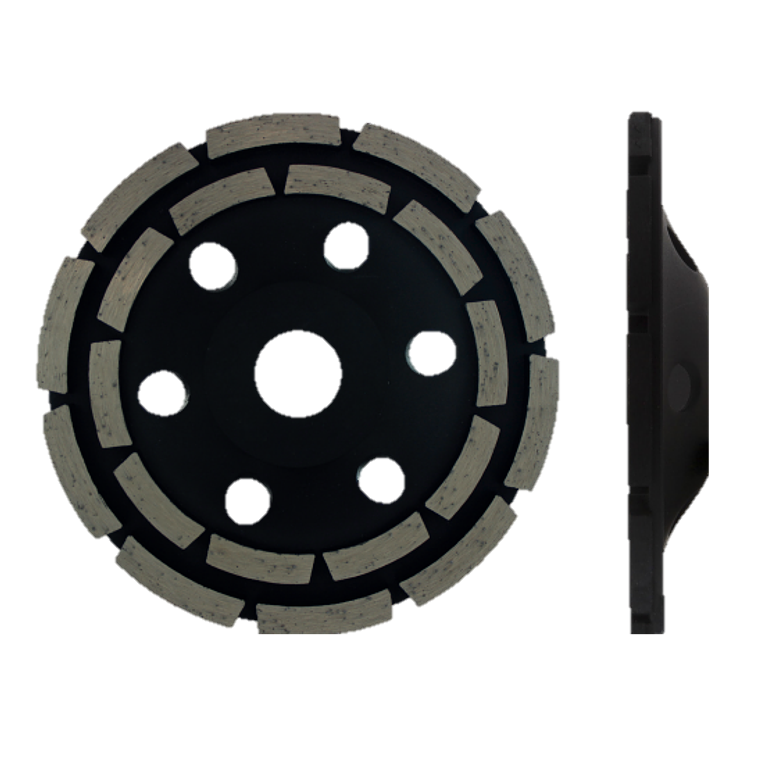 Mó Diamante Duplo Segmento Geral Obra Premium Ø125mm MUSSOL   1