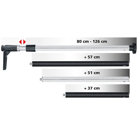 Tripé/Poste Telescópio para Nível Laser TELEPOD 270 cm LASERLINER