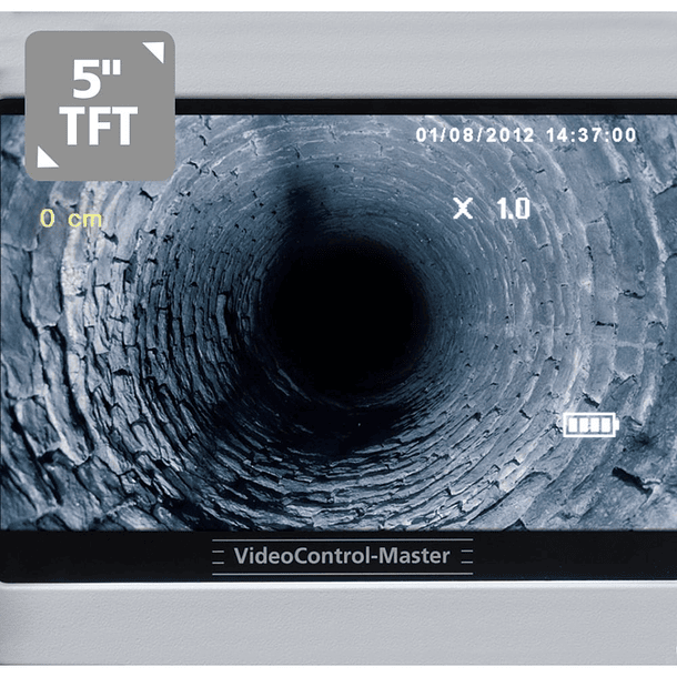 Sistema de Inspeção de Vídeo Móvel VideoControl-Snake 15 MT LASERLINER 6