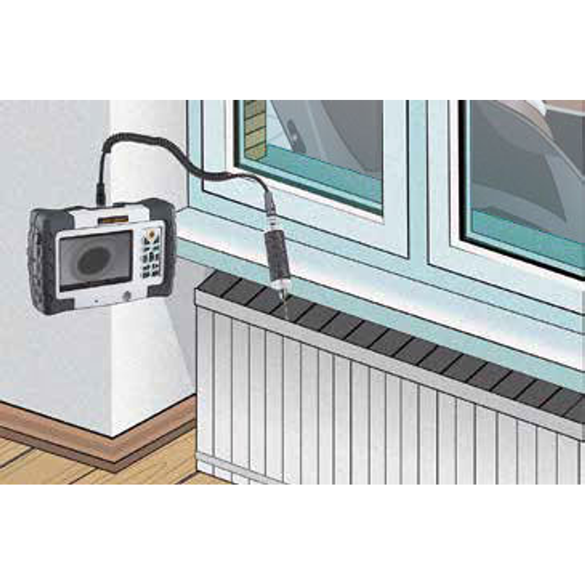 Sistema de Inspeção de Vídeo BoreScopeCamera LASERLINER