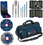 Conjunto de acessórios para construção com Bolsa transporte BOSCH - Thumbnail 1