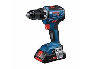 KIT 3 Ferramentas sem fio Aparafusadora GSR 18V-55 + Rebarbadora GWS 18V-7 + Martelo SDS Plus GBH 18V-22 + 2x ProCORE18V 4.0AH BOSCH 