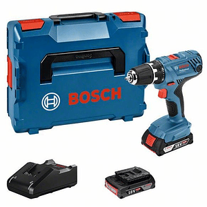 Aparafusadora Berbequim GSR 18V-21 + 2 baterias 18V 2.0Ah + Carregador  BOSCH 