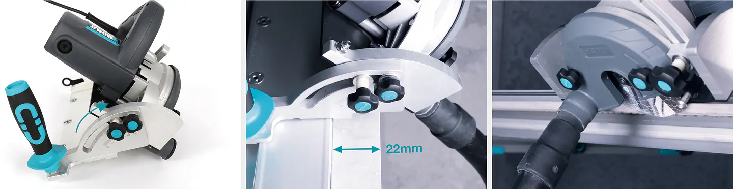 Serra Circular Diamante 125mm 1500W LFEC5 XXL 2.0 BIHUI 3