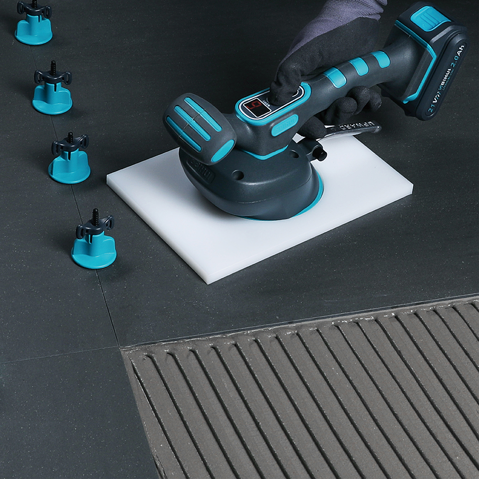 Nivelador/Batedor de Azulejo Vibratório 21V + 2 Baterias 21V LFTBA-2 BIHUI  3