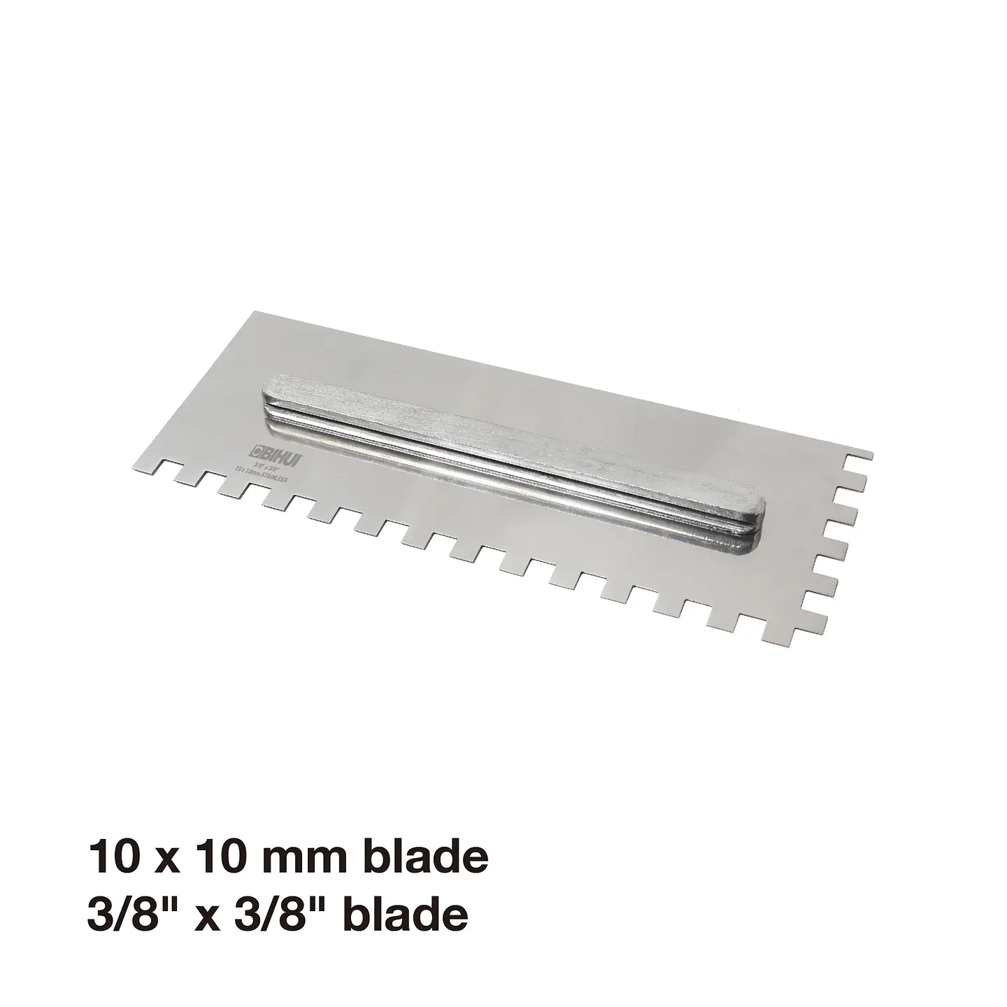 Sistema de 6 Espátulas Dentadas em Aço Inox PTSJG8 BIHUI 5