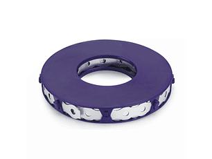 Fita perfurada redonda 12x0,8mm / 10 metros Zincada INDEX