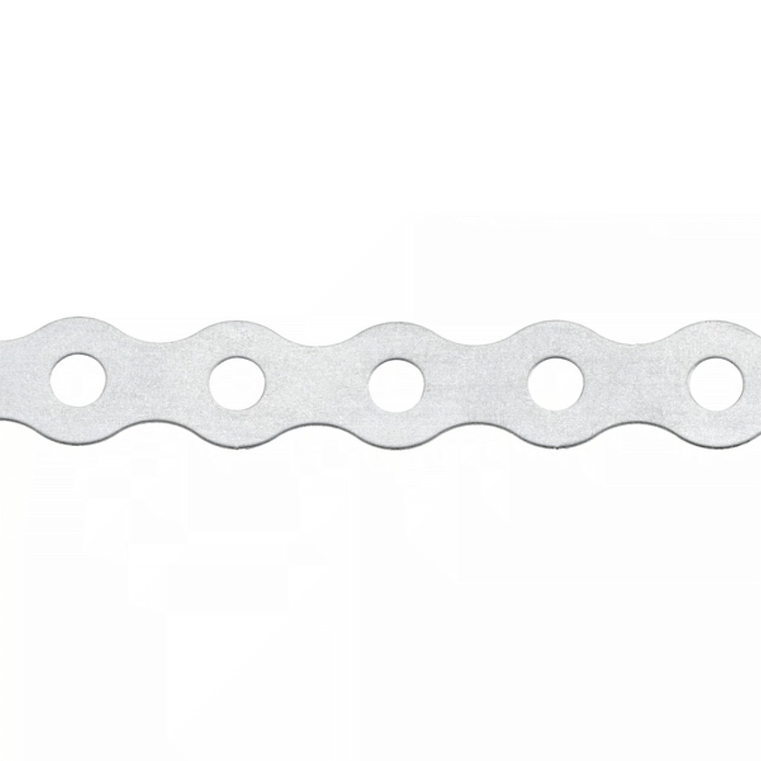 Fita perfurada redonda 17x0,8mm / 10 metros Zincada INDEX 2