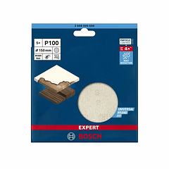 Rede de Lixa 150mm EXPERT M480 para Lixadoras Excêntricas BOSCH