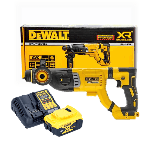 Martelo sem escovas XR 18V SDS-PLUS DCH263P1 DEWALT  1