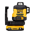 Nível Laser Autonivelante Verde de 3 linhas 360° XR18V DCLE34031D1 DEWALT 2