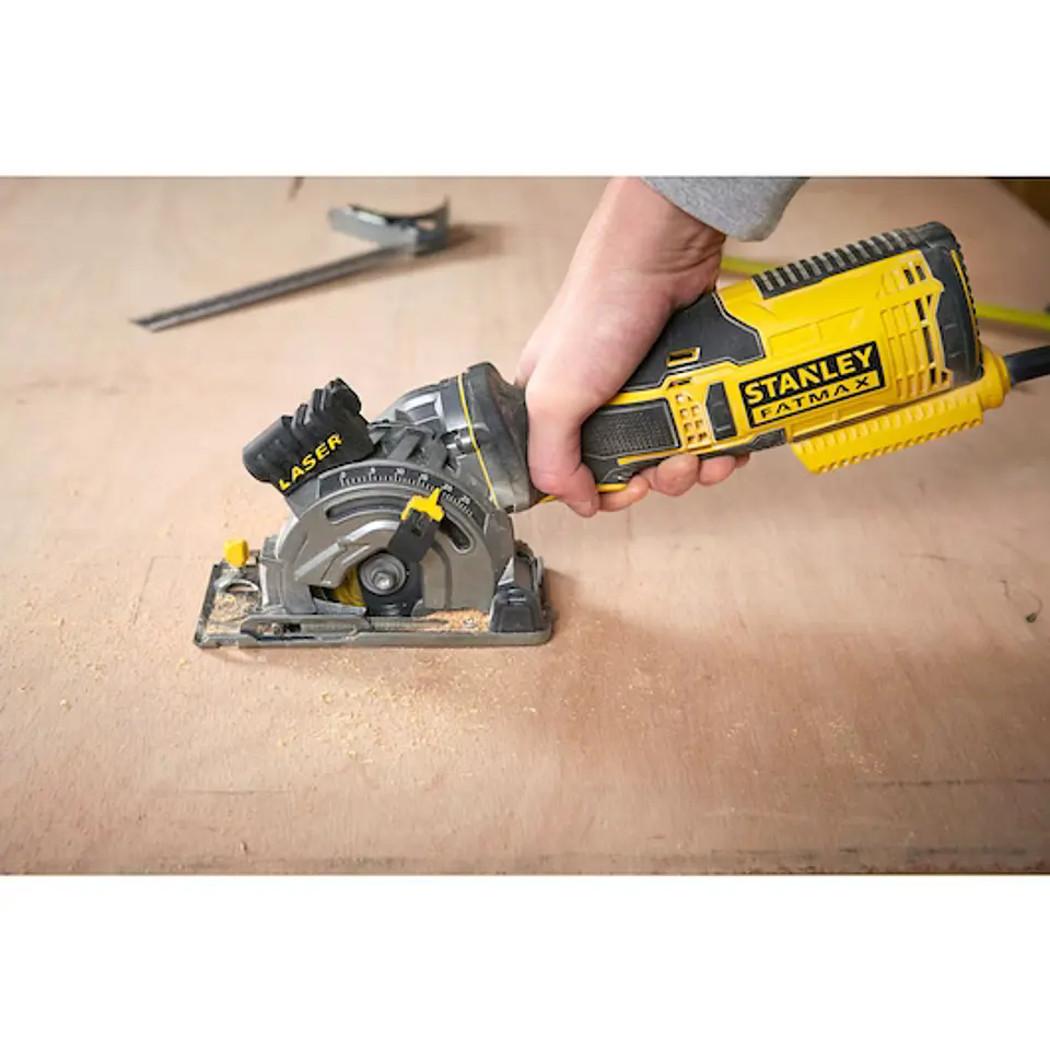 Serra Circular de Mão 650W Ø89mm FME380K FATMAX STANLEY 5