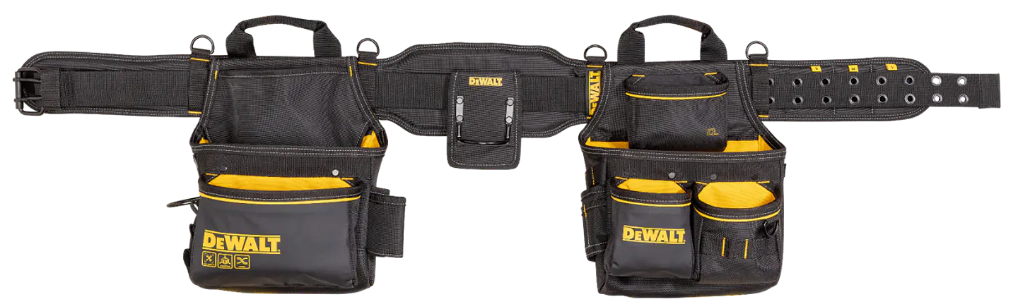 Cinto Duplo Porta Ferramentas 25 Bolsos DWST40603-1 DEWALT 1