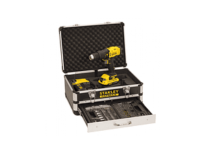 Kit Berbequim C/Percussão V20/18V 2x2,0Ah + 50 Acessórios SFMCD711D2F FATMAX STANLEY