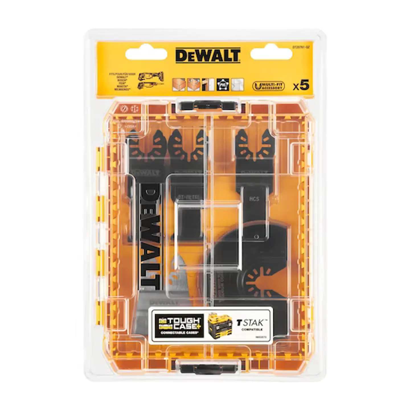 Set de 5 Lâminas de Serra para Multi-Ferramenta DT20761 DEWALT 3