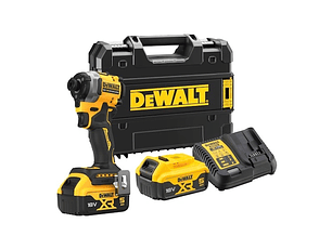 Aparafusadora de impacto sem escovas XR 18V + 2 Baterias 18V 5.0Ah DCF850P2T DEWALT