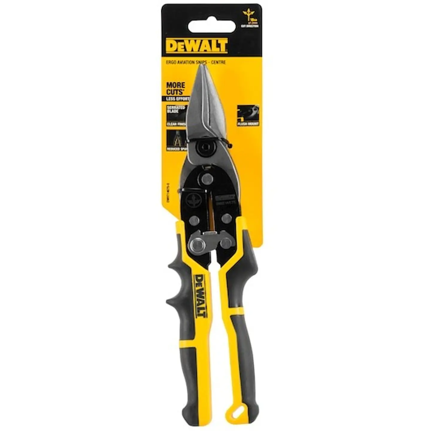 Tesoura de corte de chapa ERGO - RECTO DWHT14675-0 DEWALT 3