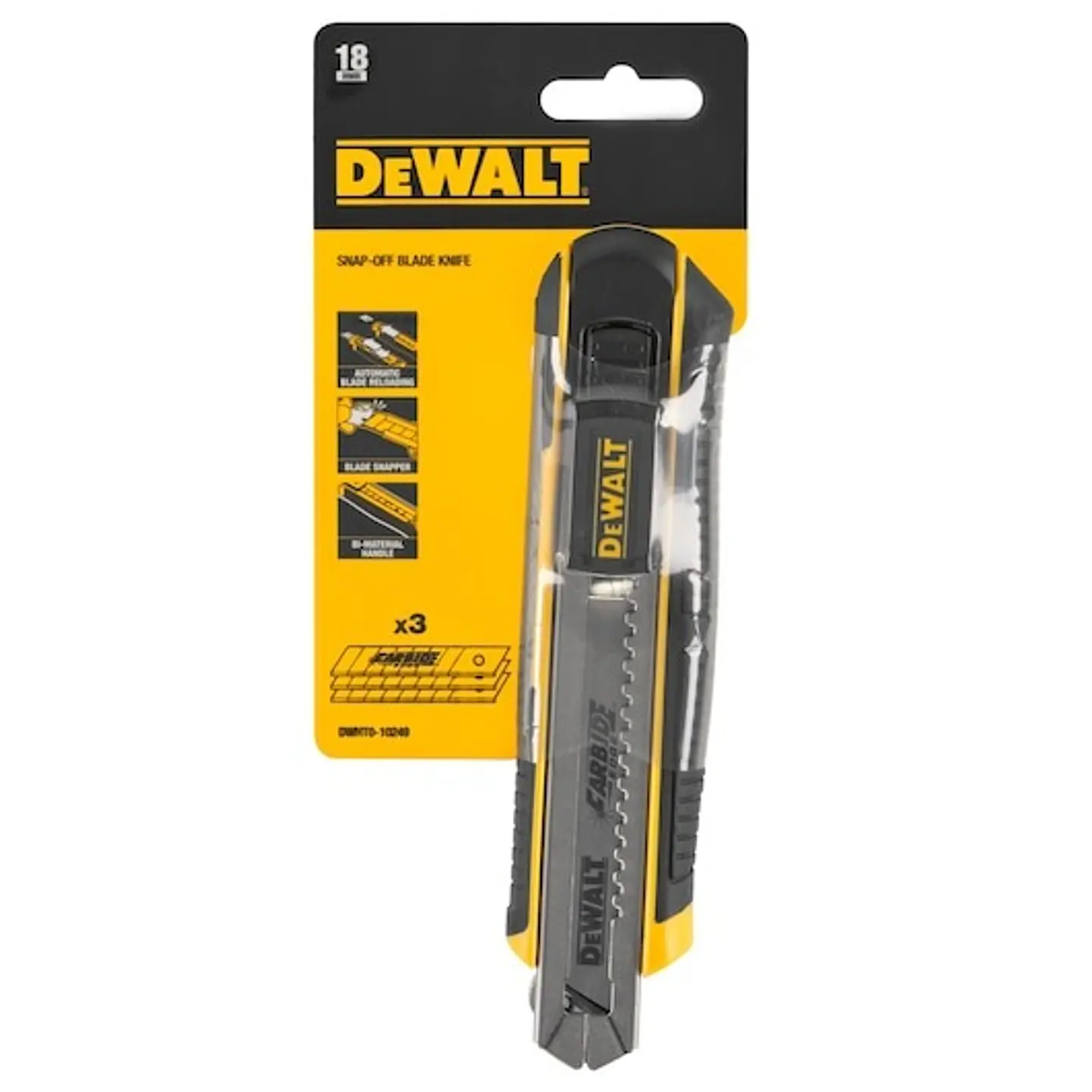 X-ato em plástico 18mm com bloqueio DWHT0-10249 DEWALT 2