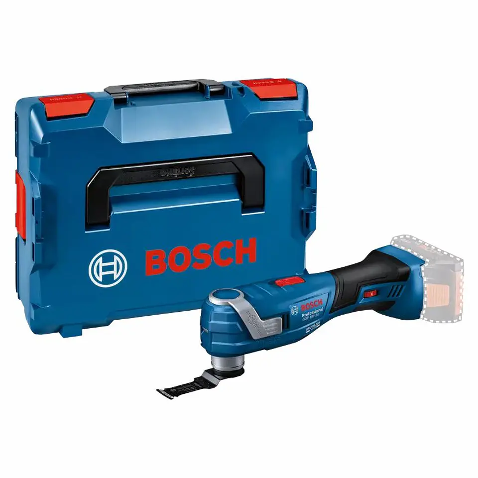Multiferramenta sem fio GOP 18V-34 + Mala L-BOXX BOSCH 1