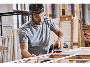 Lixadora excentrica GEX 18V-125 com SET LIXAS + Mala L-BOXX BOSCH