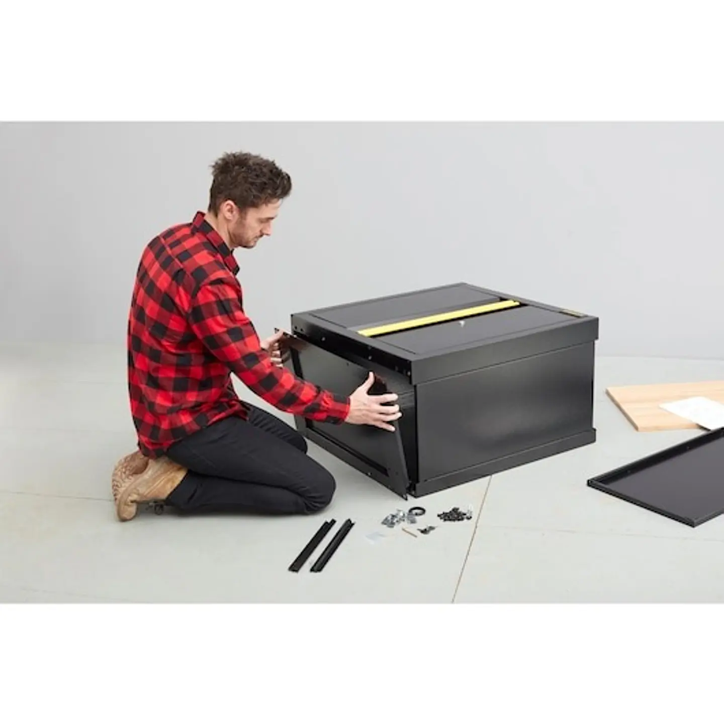 Armário metálico com 2 portas STST97595-1 STANLEY 4