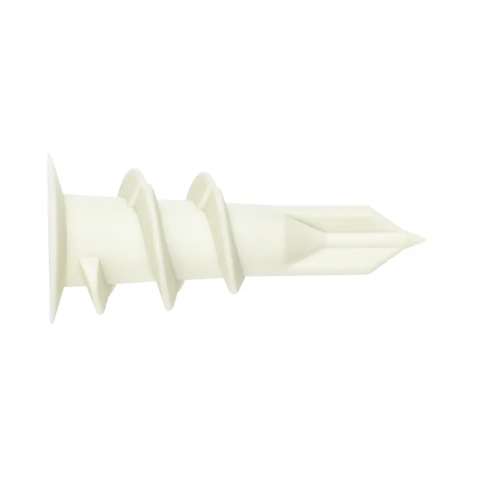 100 Un. Buchas Nylon para Placas de Gesso (Pladur) 15x33 TAPLANY INDEX 1