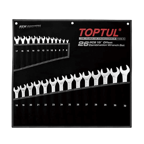 Conjunto Chaves Boca e Luneta de 24 Peças GPAB2602 TOPTUL