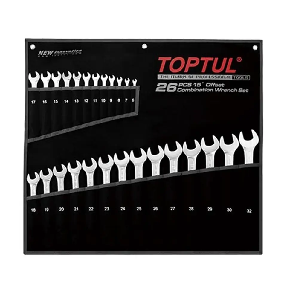 Conjunto Chaves Boca e Luneta de 24 Peças GPAB2602 TOPTUL 1