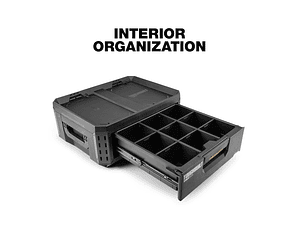 Mala de 1 gaveta com divisórias TB-B1-D-30-1 STACKTECH TOUGHBUILT