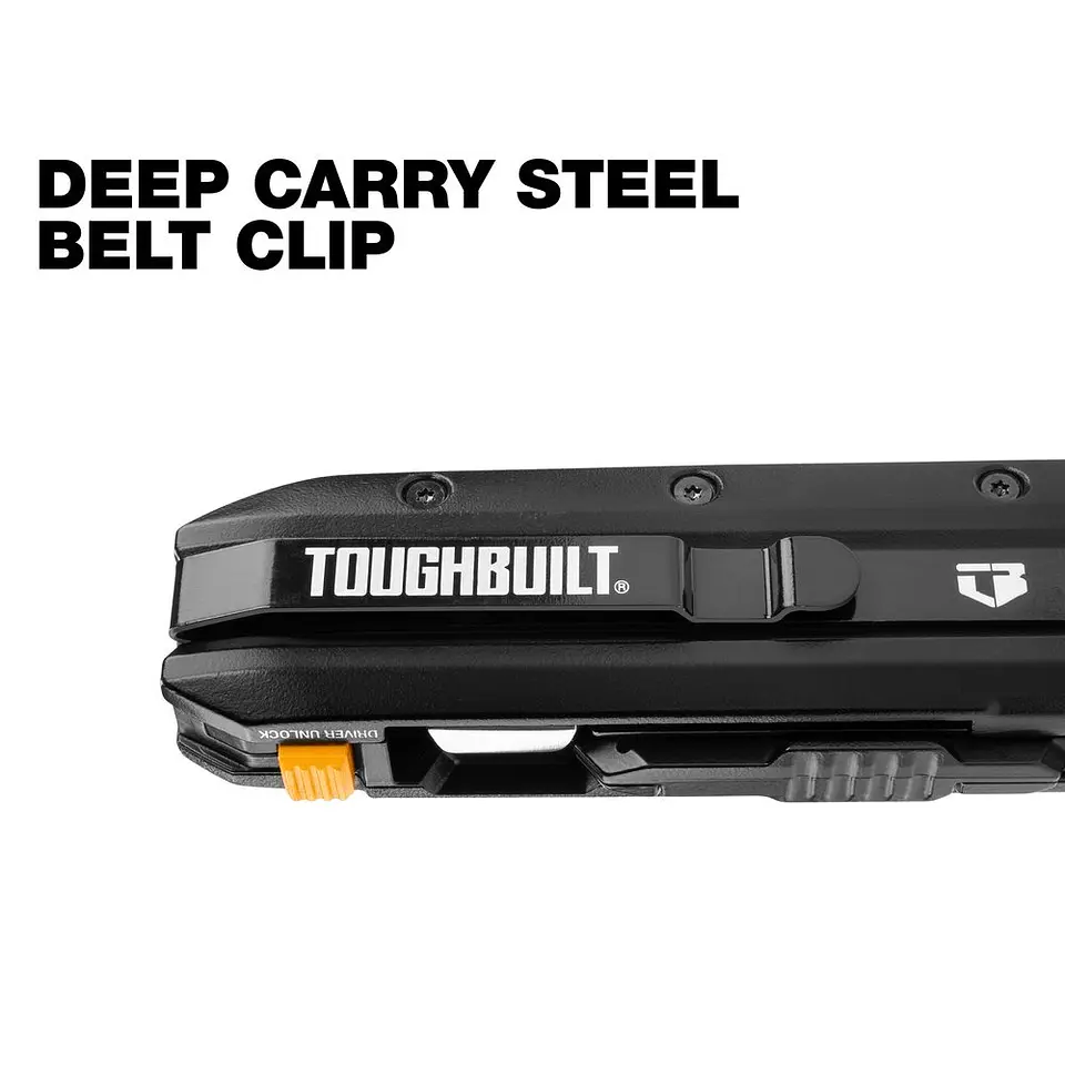 X-ato Dobrável de Eletricista com Chave de Parafusos e Alavanca TB-H4-12-IM TOUGHBUILT 4