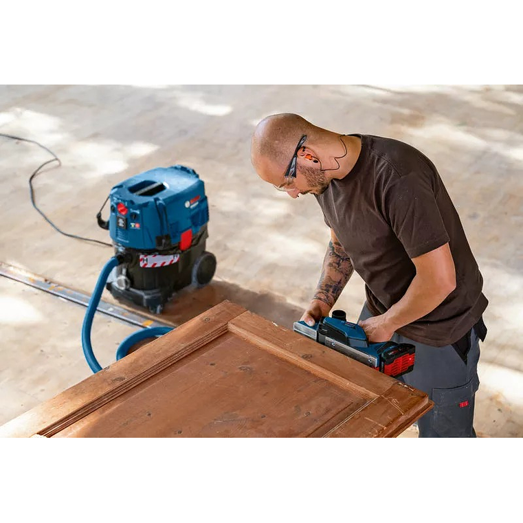 Plaina sem fio GHO 18V-26 + Mala L-BOXX 238 BOSCH 5