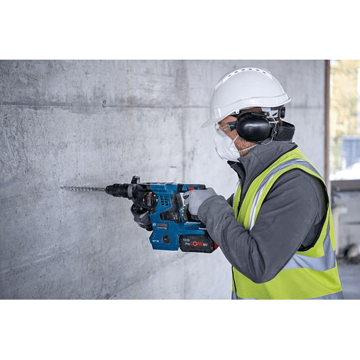 Martelo perfurador sem fio SDS PLUS GBH 18V-28 CF + 2 Baterias ProCORE18V 8.0Ah BOSCH 3